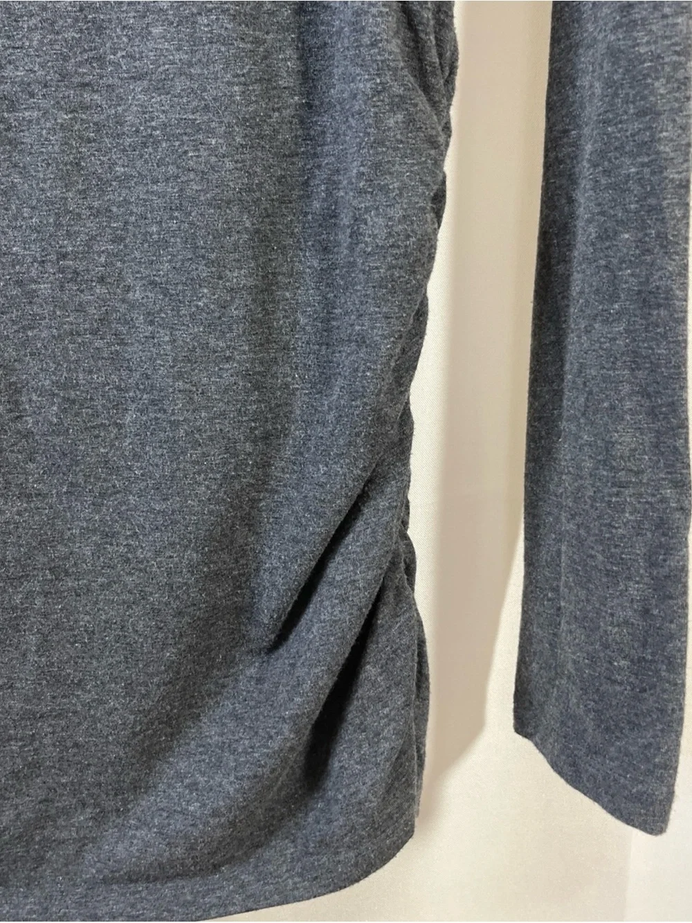 Michael Kors Classic Women's Long Sleeve Top Shoulder Zip Size Large